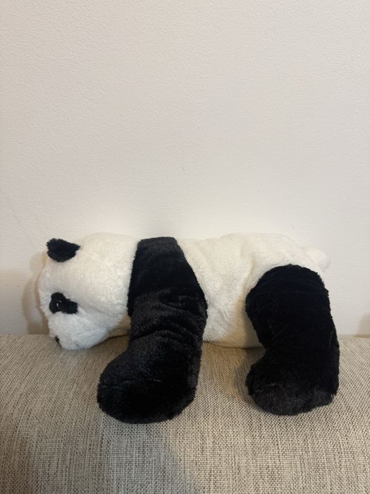 Jucărie din pluș Panda alb-negru, moale, pufos, 30 cm