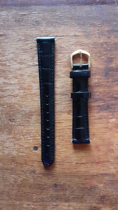 каишка за часовник естествена кожа ретро антикварна