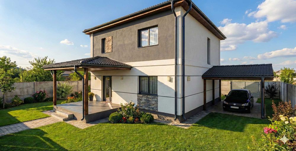 Proprietar. Casa individuala P+1E+Pod. 3Bai. Car Port