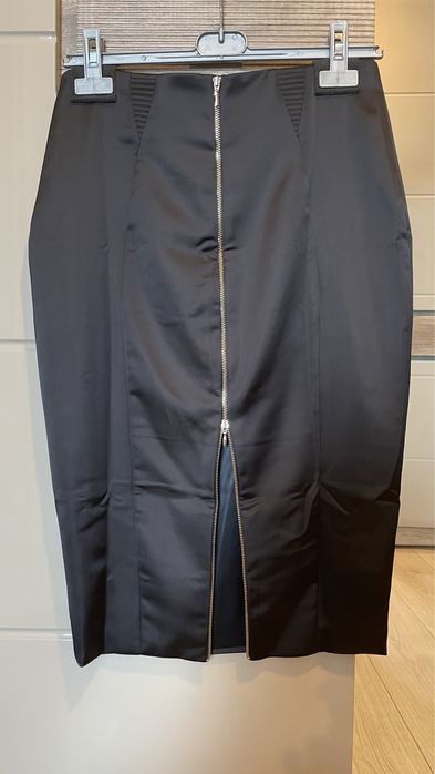 Fusta neagra din satin creion Murmur marimea 40 (Fr)