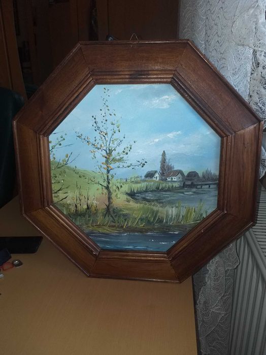 Vand tablou peisaj rural