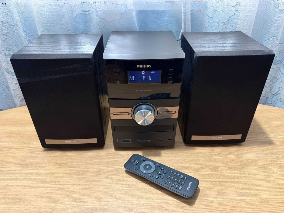 Mini-combina PHILIPS cu USB si CD Mp3,cu telecomanda-bijuterie