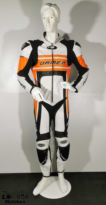Costum moto circuit DAMEN cu cocoasa marime 50