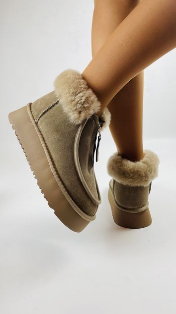 Сапоги женские с мехом