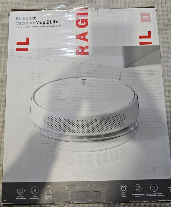 Robot aspirator Xiaomi Mi Robot Vacuum-Mop 2 Lite – aspirare + mop, st