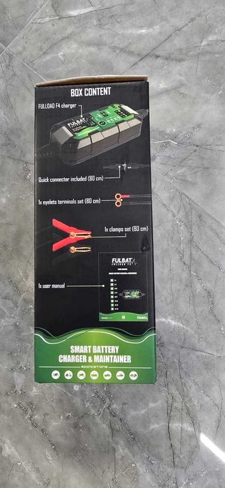 Incarcator baterii motociclete inteligent Fulbat 2 - 4 A