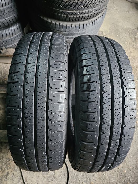 2 anvelope M&S 215 70 15C Michelin 7.2mm