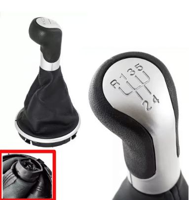 Топка с маншон №3580 за скоростен лост за Skoda Fabia 2 MK2 Combi Scou