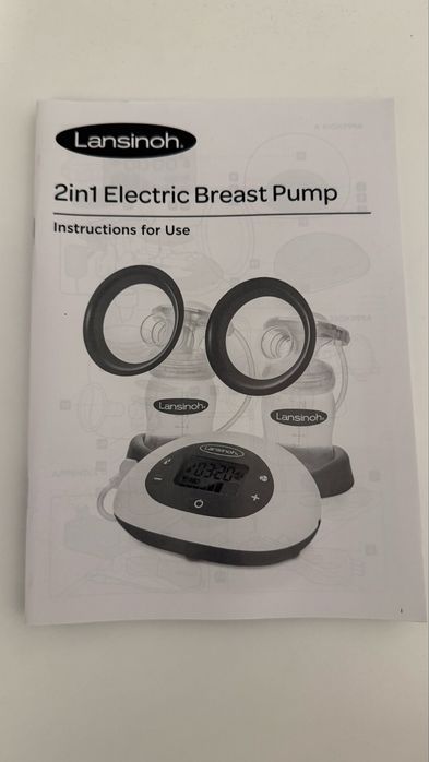 Pompa de san electrica 2 in 1 Lansinoh