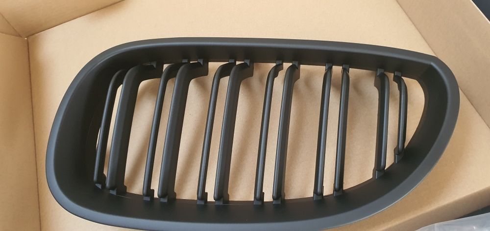 Grile duble negru mat BMW E60 E61