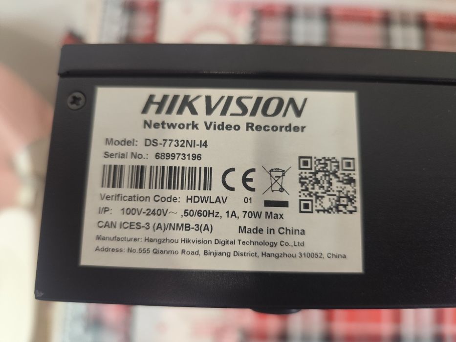 Nvr Hikvision ds-7732ni-i4
