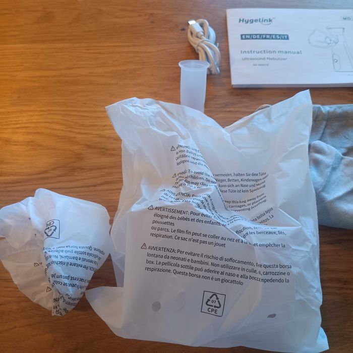 НОВ! Преносим инхалатор (небулизатор), тих, компактен, за деца и възра