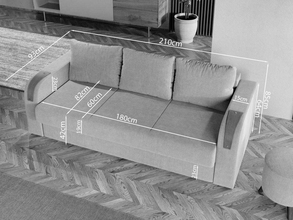 Canapea Morelia Visinie - Transport Gratuit in 4-10 zile