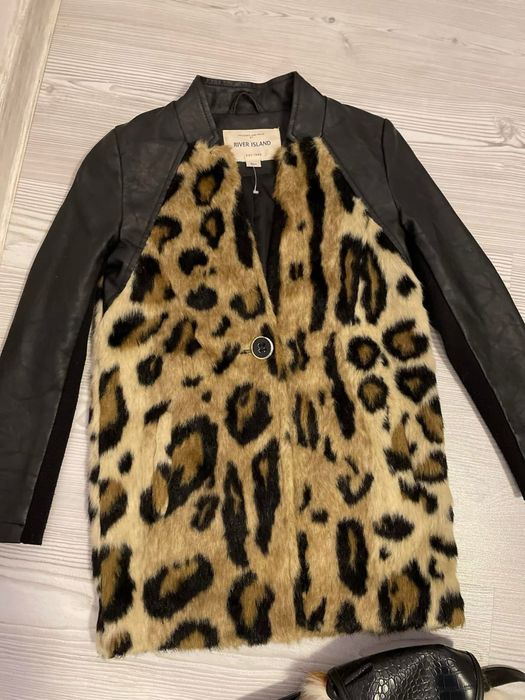 Geaca River Island + ghiozdan fete