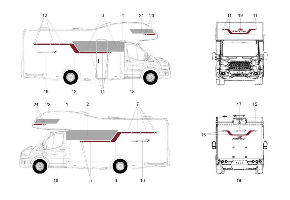 Autorulote,RimorRollerTeamMobilvettaMcLouisWeinsbergKnaus piese schimb