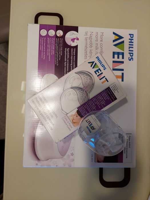 Pompa san electrica Philips Avent + Set de cupe&protectie