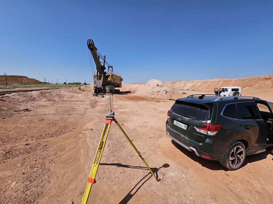 Исполнительная съемка.Топосъемка. Геодезист. Разбивка. Оси