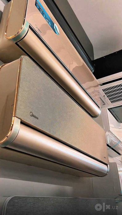 Кондиционер Midea модель LOTUS Gold- 12,000 Btu / Инвертор Low Voltage