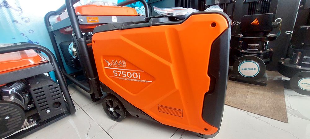 Генератор инверторный Saab бензиновый  бесшумный    generator kemage