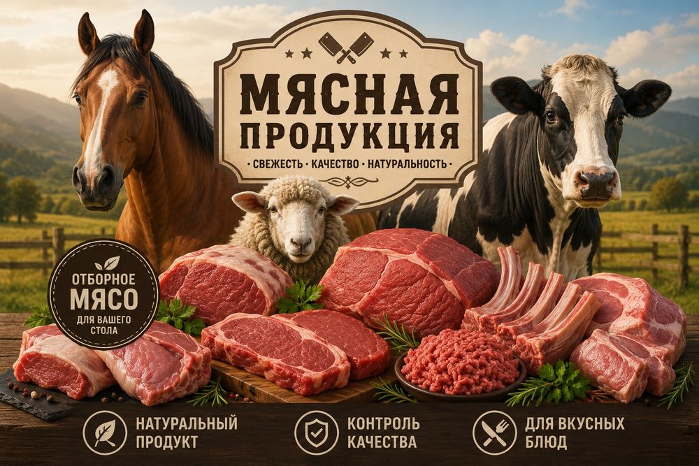 Продажа мясной продукции