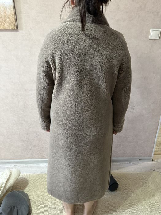 Пальто тедди теплый