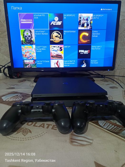 Sony ps4 slim 1TB HDR goldhen взлом 55 игры +гарантия