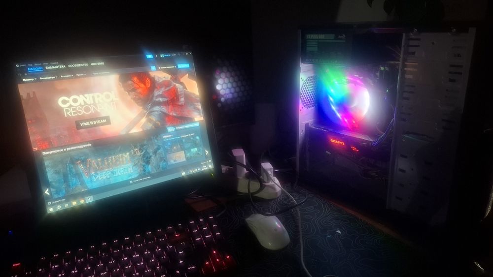 игровой компьютер + монитор