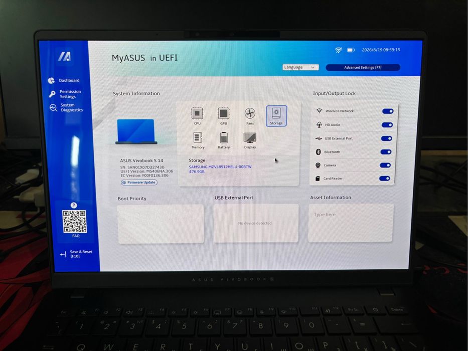 Ноутбук/Ультрабук ASUS Vivobook S14 OLED
