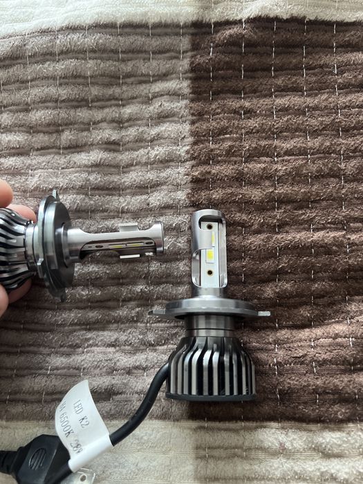 Автосвет лед H4 цвет былей