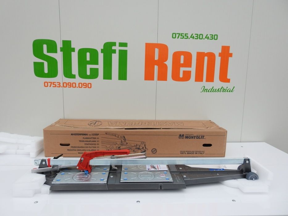 Montolit MasterPiuma Basic 125 cm - taietor manual pt. gresie si faian