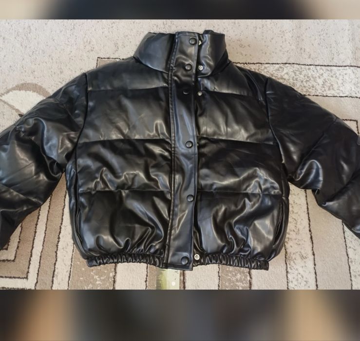 Куртка из экокожи, демисезон