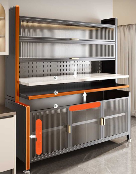 Кухонный шкаф для посуды / Idish-tovoq uchun oshxona shkafi/Optom narx