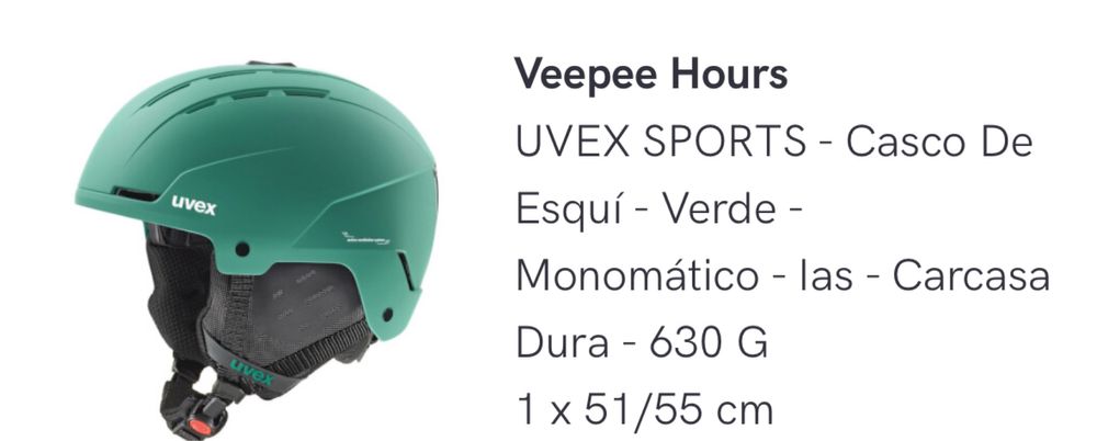 Каска зимни спортове UVEX