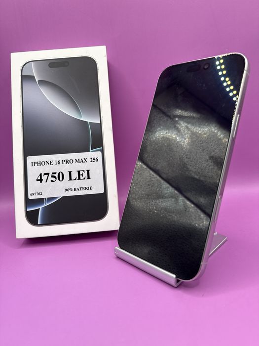 Iphone 16 pro max 256gb •Matei Amanet Crangasi•69776