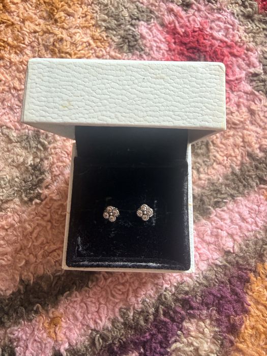Серьги Pandora оригинал. Серебро 925 пробы