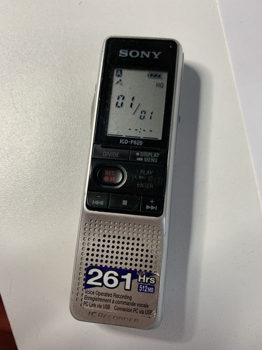 Reportofon Digital SONY ICD-P621 IC Recorder