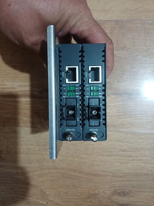 CTC fiber media converter perfect functional. Are alimentator