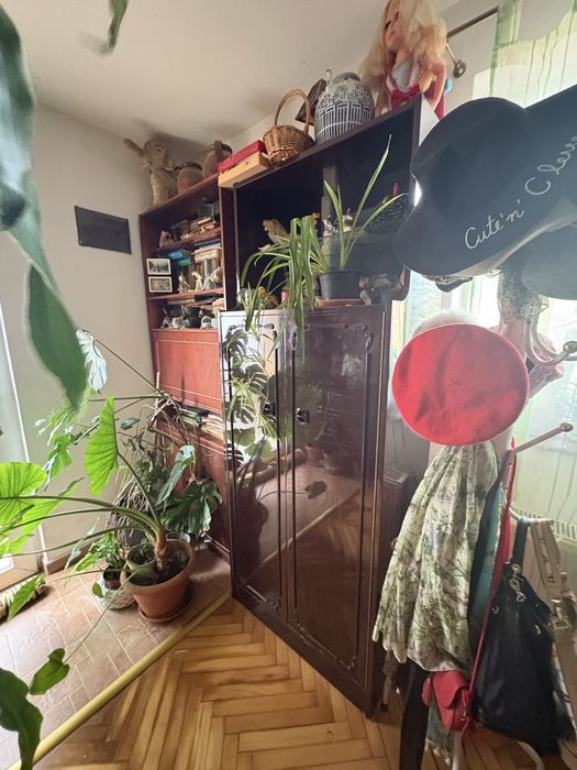 dulap cu pat incorporat si saltes