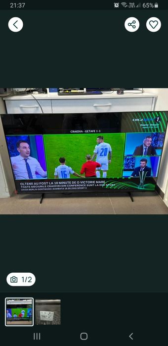Smart Tv 4K UHD Samsung 43AU 7172 DG 110