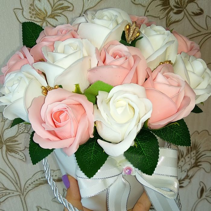 Мыльные розы букеты