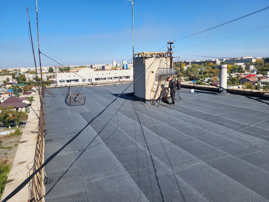 Ремонт мягкой кровли