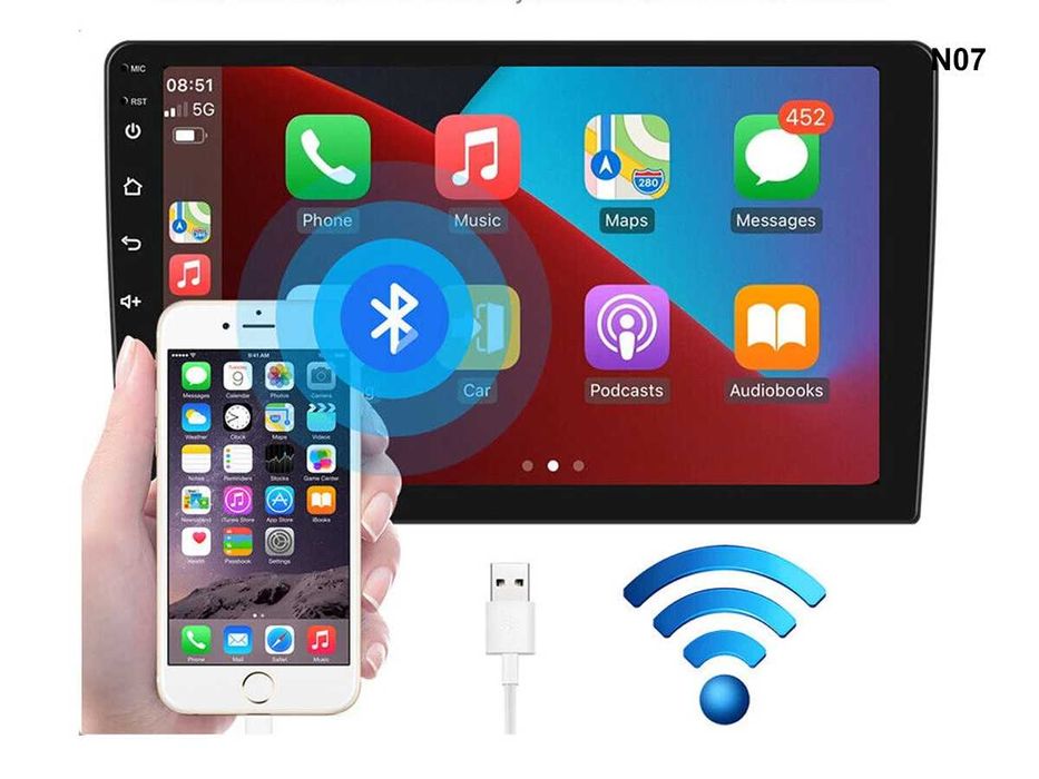 Sistem multimedia cu funcție Bluetooth pentru BMW E39 E53 E38