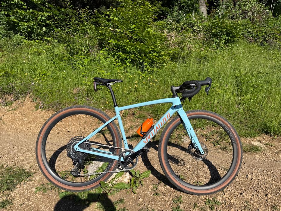 Bicicleta gravel Specialized Diverge Expert cu upgrade