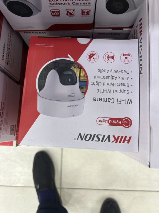 Установка IP KAMERA видеонаблюдения Дамофоны Face ID