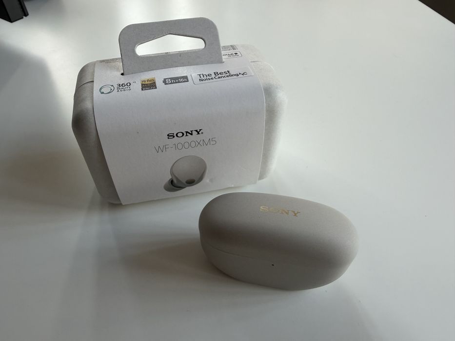 Casti In-ear Sony WF1000XM5 - True Wireless (Argintiu/Gri)