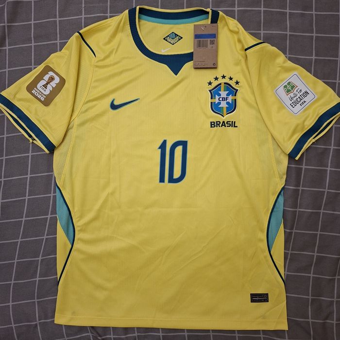 Tricou Neymar Jr 10, Brazilia, Cupa Mondială 2026, măsura M
