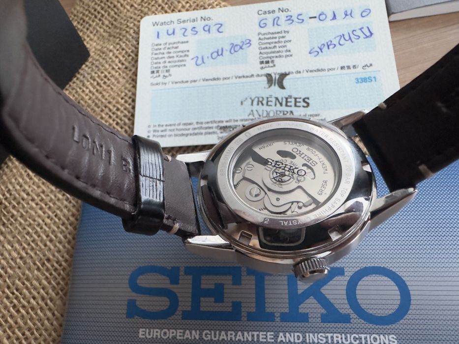 Ceas Seiko Proxpex The 1959 Alpinist Modern Re-interpretation