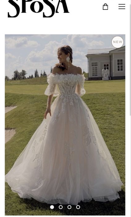 Свадебное платье (в аренду)