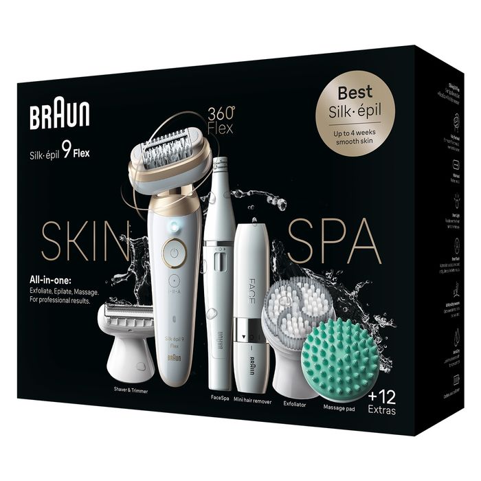 Эпилятор Braun Silk-epil 9 Flex SkinSpa 9-681 3D