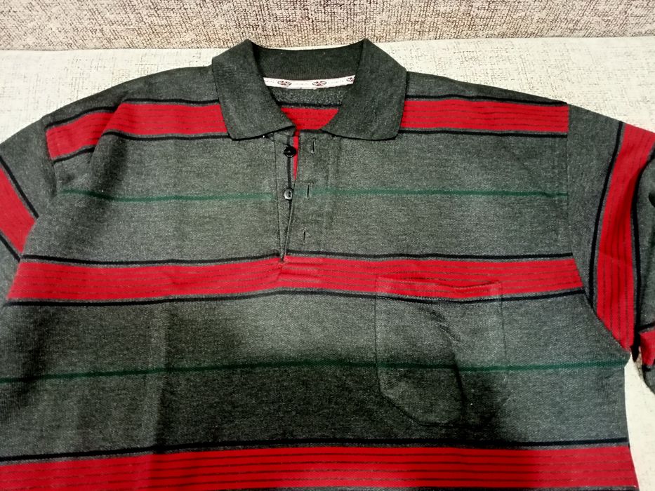 Мужское поло (лонгслив)